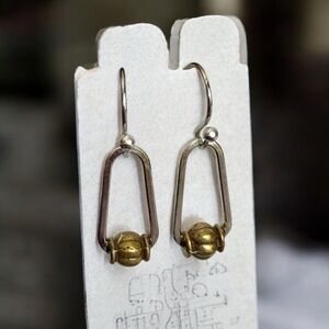 5 For $25💫Alternative Golden Barrel Earrings